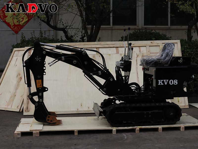 凯迪沃重工1台KV08小型挖掘机出口美国